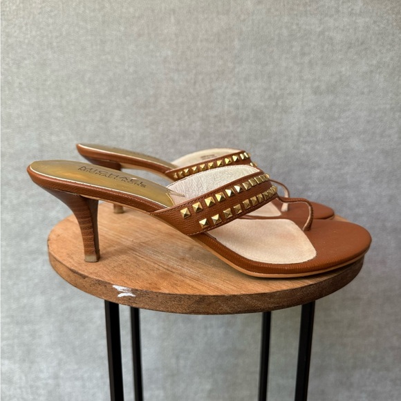 MICHAEL Michael Kors Alexi Thong Heeled Sandals Size 7 - Picture 5 of 12